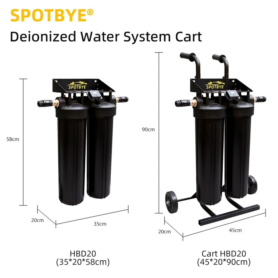 Spotbye Water Deionizer Trolley System